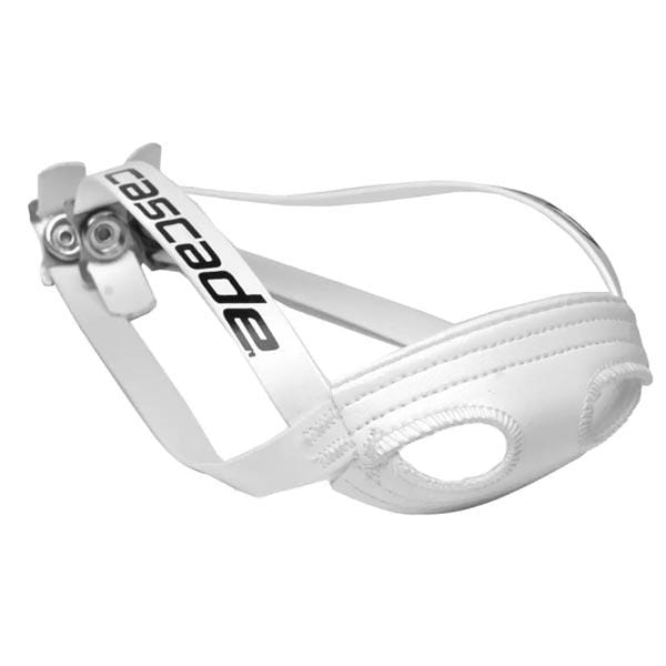 Cascade Helmets White Cascade Lacrosse Helmet Chin Strap from Lacrosse Fanatic