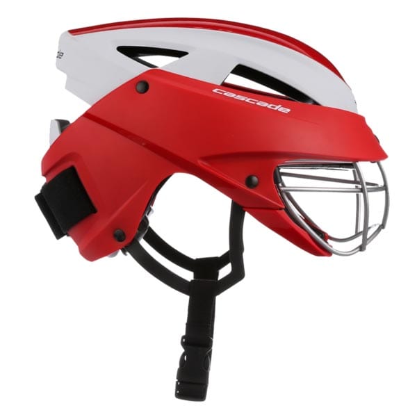Cascade Helmets OS / Red Cascade LX Women&#39;s Helmet - Scarlet from Lacrosse Fanatic