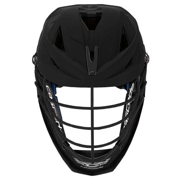 Cascade Helmets Matte Black Cascade XRS Lacrosse Helmet - Matte Black, Matte Black, Black, Matte Black from Lacrosse Fanatic
