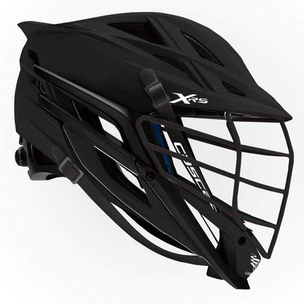 Cascade Helmets Matte Black Cascade XRS Lacrosse Helmet - Matte Black, Matte Black, Black, Matte Black from Lacrosse Fanatic