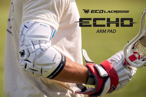 East Coast Dyes Arm Pads ECD Echo Lacrosse Arm Pads from Lacrosse Fanatic