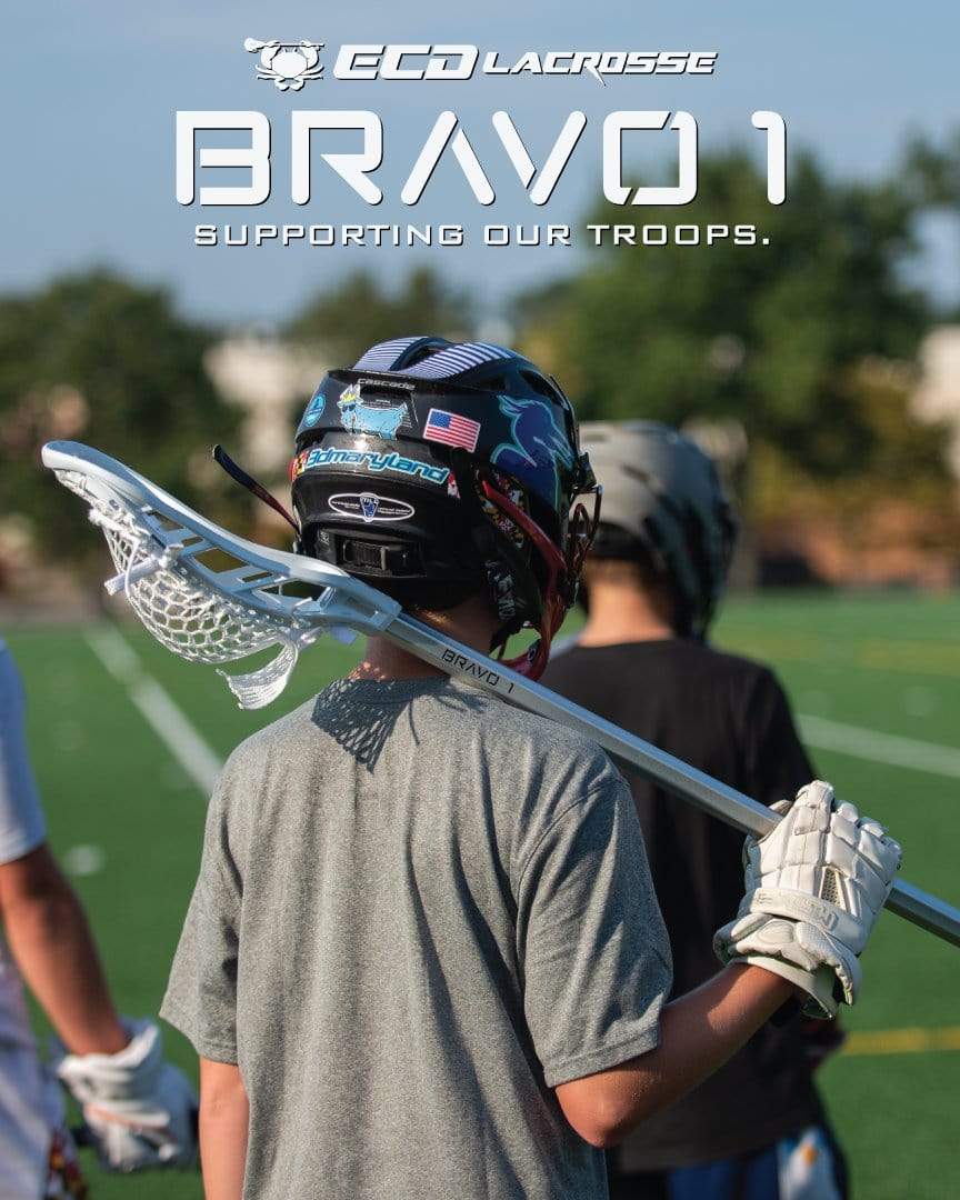 ECD Bravo 1 ELITE Setup Men&#39;s Complete Lacrosse Stick