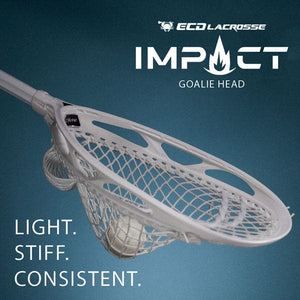 thumbnail image 2 of ECD Lacrosse Impact 12D Goalie Mesh - Semi-Soft | Lacrosse Unlimited 2 of 9