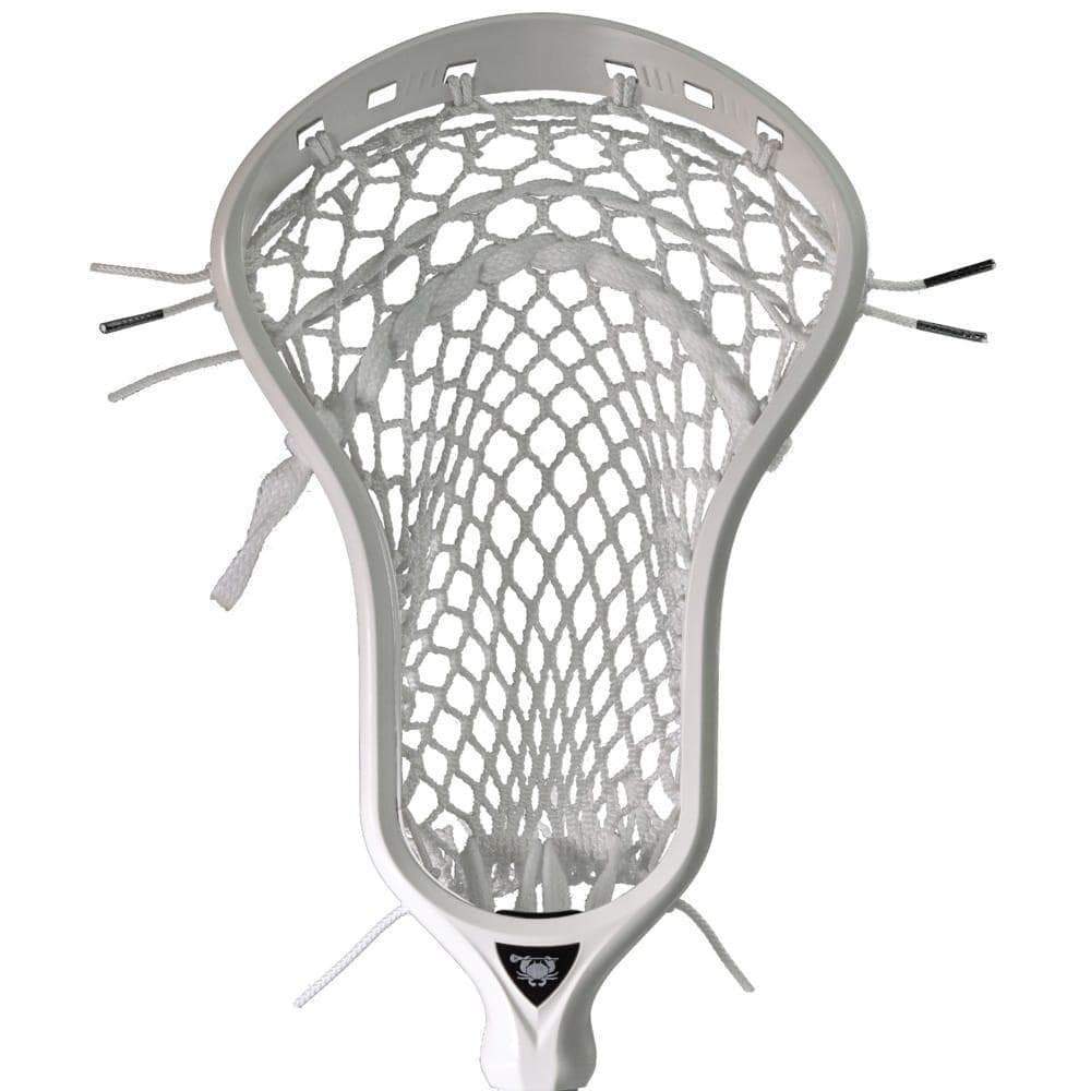 East Coast Dyes Mens Heads White/White ECD DNA Offense Factory Strung Mens Lacrosse Head from Lacrosse Fanatic