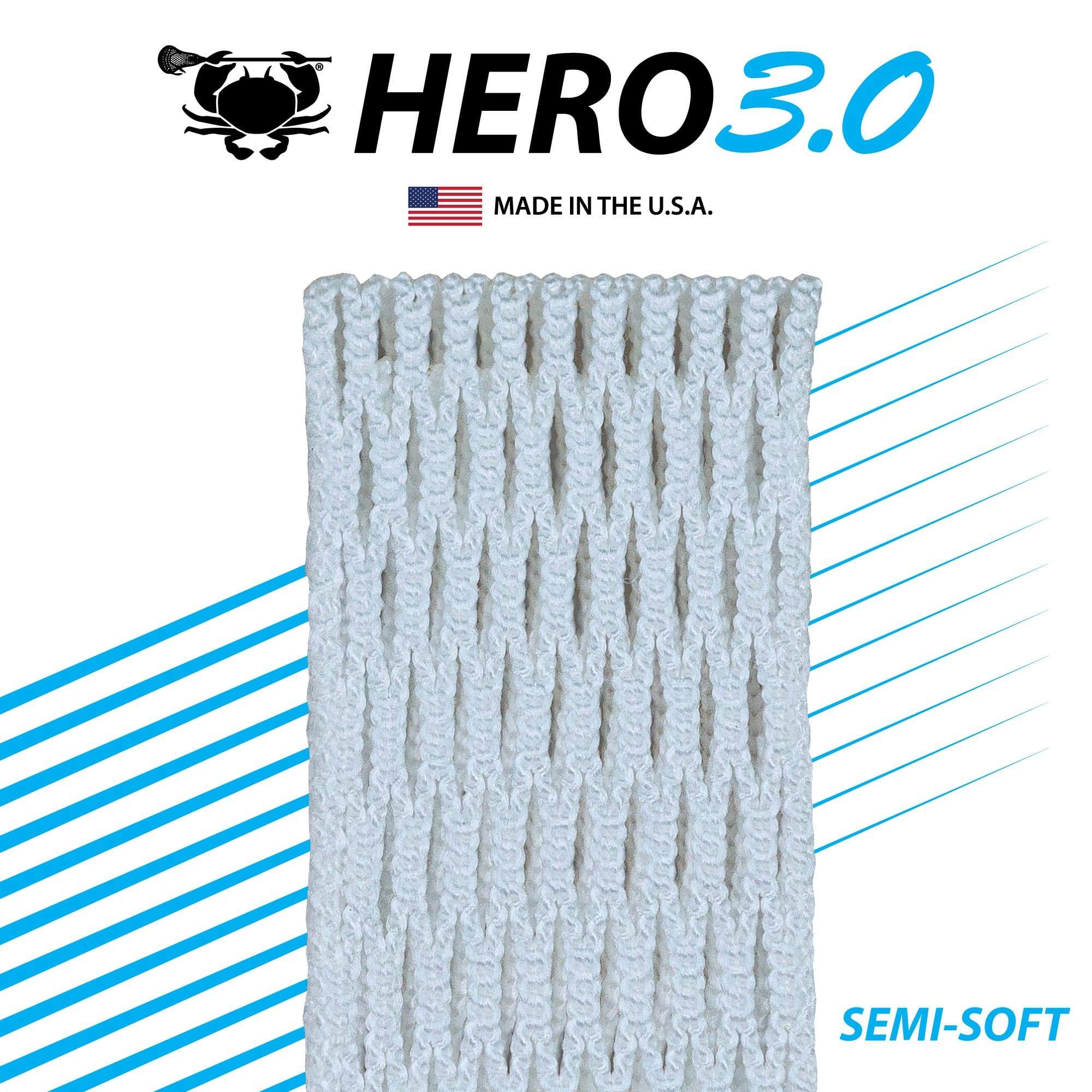 ECD Hero 3.0 Semi-Soft Lacrosse Mesh