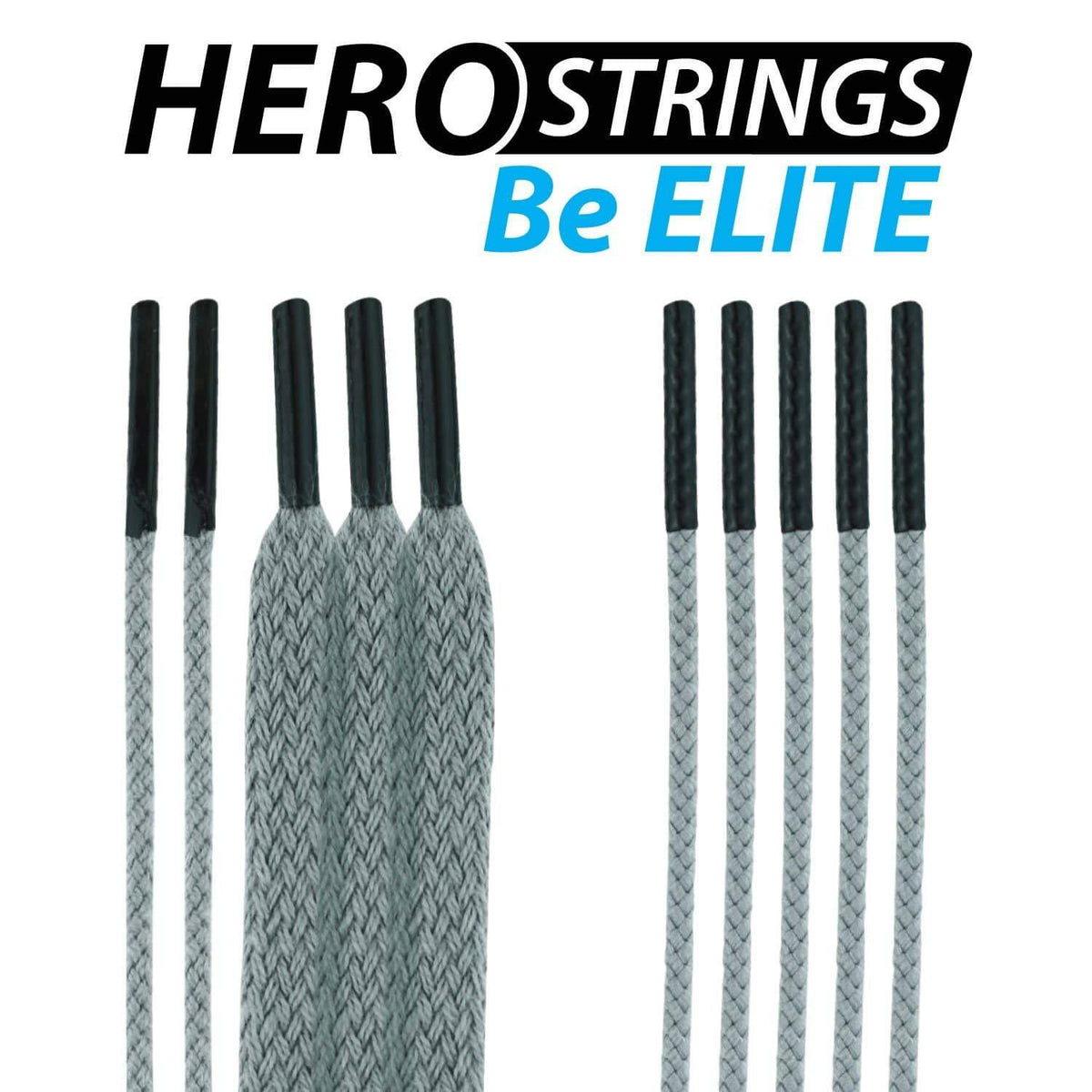 East Coast Dyes Stringing Supplies OS / Grey ECD Hero Strings Lacrosse Stringing Kit from Lacrosse Fanatic