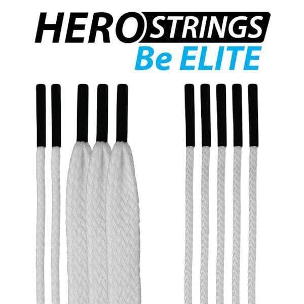 East Coast Dyes Stringing Supplies OS / White ECD Hero Strings Lacrosse Stringing Kit from Lacrosse Fanatic