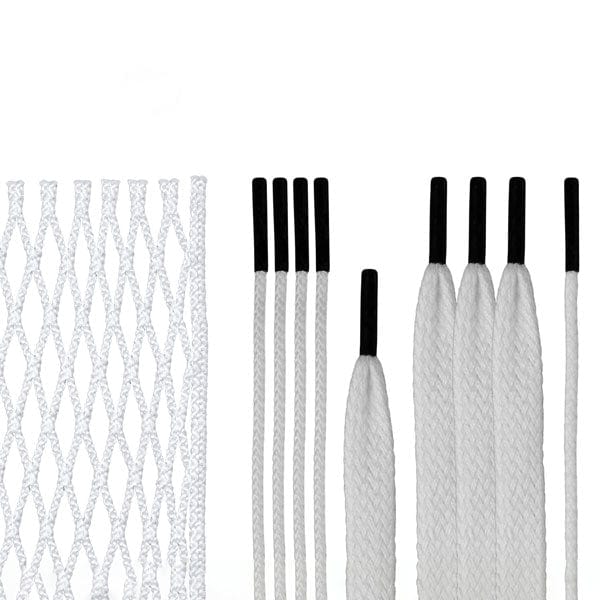 East Coast Dyes Stringing Supplies White / Semi-Soft ECD Impact Goalie Complete Mesh Kit - Semi-Soft from Lacrosse Fanatic