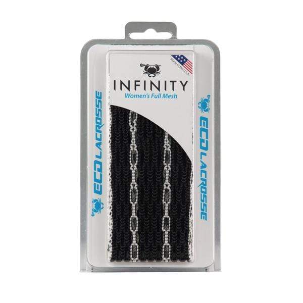 East Coast Dyes Stringing Supplies Black/White ECD Infinity Womens Lacrosse Mesh from Lacrosse Fanatic