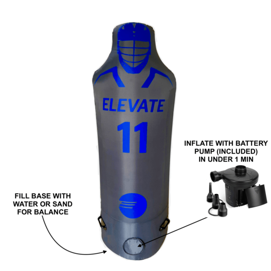 Elevate Sports Lacrosse Accessories Elevate Sports 11th Man Defender from Lacrosse Fanatic