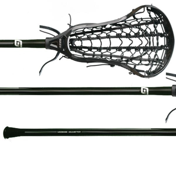 Gait Womens Complete Sticks Black Gait Apex Rail Elite Complete Women&#39;s Lacrosse Stick from Lacrosse Fanatic