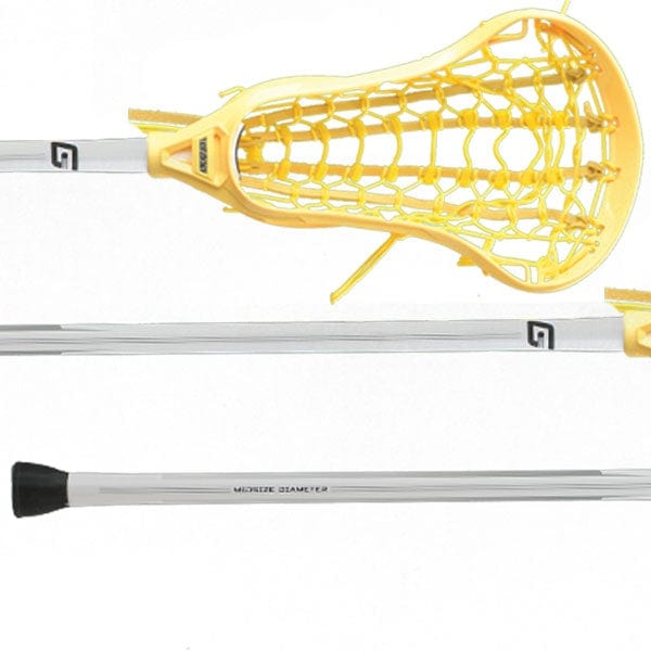 Gait Womens Complete Sticks Yellow Gait Apex Rail Elite Complete Women&#39;s Lacrosse Stick from Lacrosse Fanatic