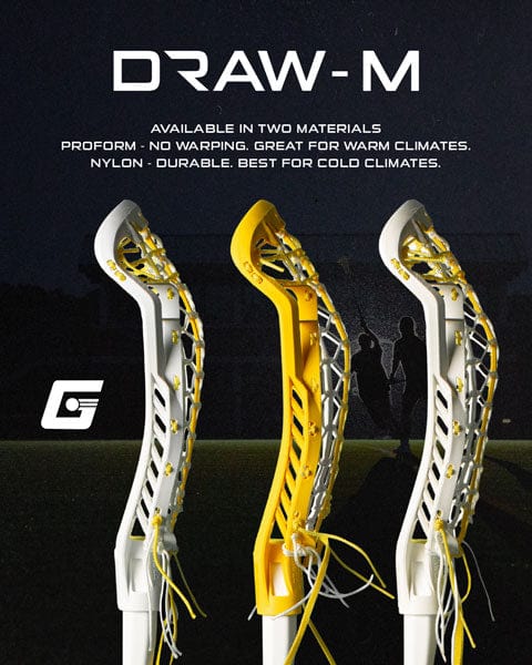 Gait Womens Complete Sticks Gait Draw Draw-M Complete Women&#39;s Lacrosse Stick from Lacrosse Fanatic