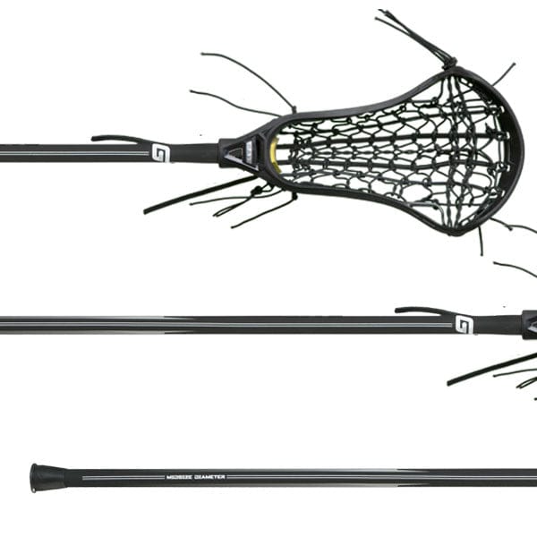 Gait Womens Complete Sticks Black Gait Draw Draw Pocket Complete Women&#39;s Lacrosse Stick from Lacrosse Fanatic