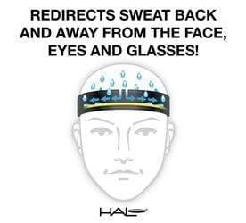 Halo Headband Headwear Accessories Light Blue Halo II Headband -Light Blue Pullover from Lacrosse Fanatic