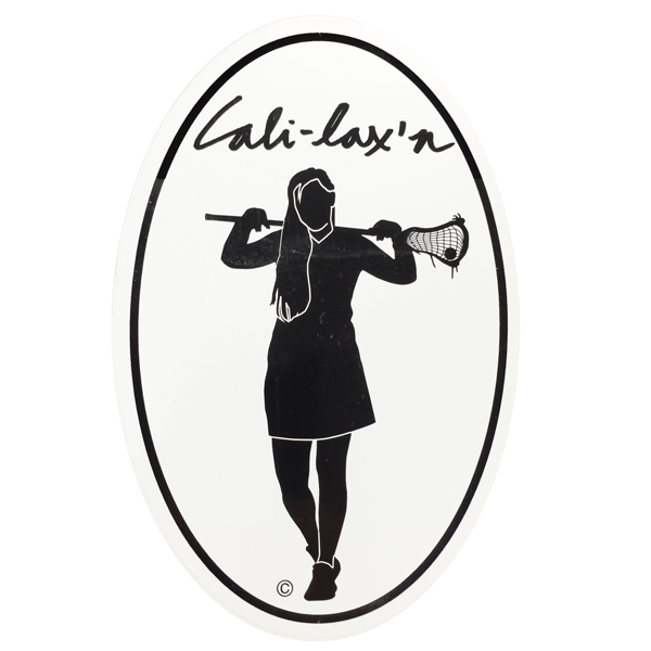 Lacrosse Fanatic Lacrosse Accessories Cali-Lax Girl Cali Lax&#39;n Girls Lacrosse Stickers from Lacrosse Fanatic