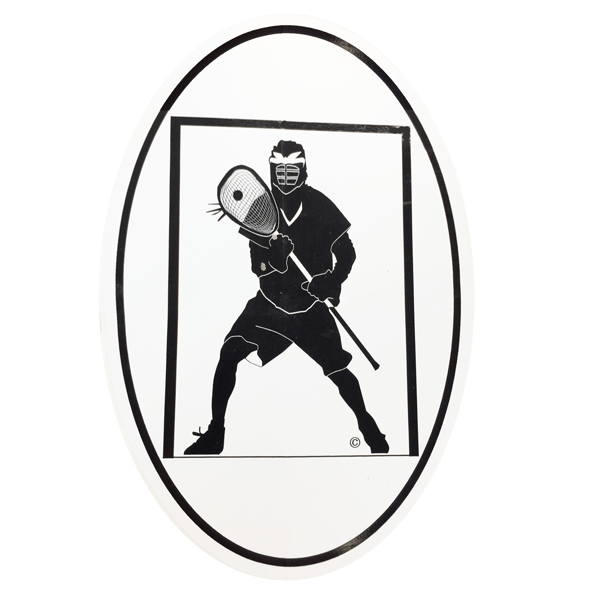 Lacrosse Fanatic Lacrosse Accessories Goalie Lax Goalie Lacrosse Stickers from Lacrosse Fanatic