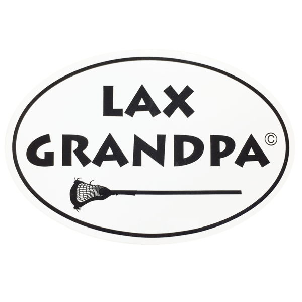 Lacrosse Fanatic Lacrosse Accessories Lax Grandpa Lax Grandpa Lacrosse Stickers from Lacrosse Fanatic