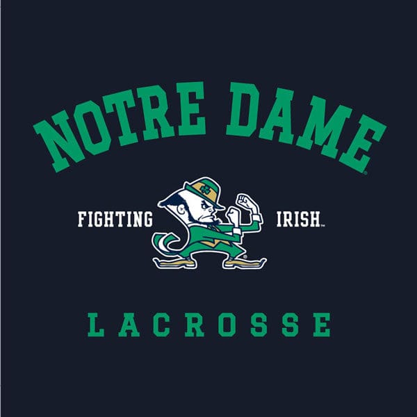 Lacrosse Fanatic Shirts Notre Dame Lacrosse College Tee from Lacrosse Fanatic