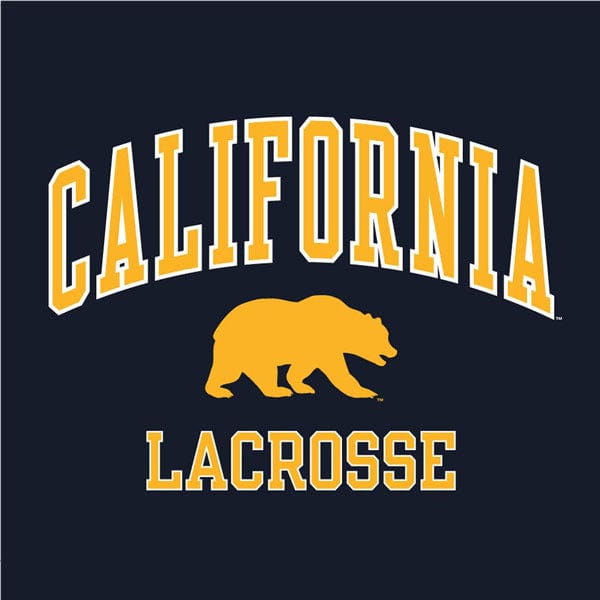Lacrosse Fanatic Shirts University of California Berkeley Lacrosse College Tee from Lacrosse Fanatic