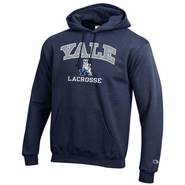 Lacrosse Fanatic Shirts Yale Lacrosse College Hoodie from Lacrosse Fanatic