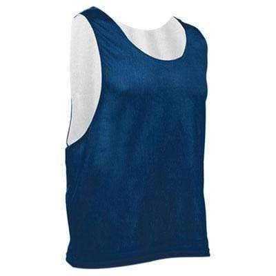Lacrosse Fanatic  Uniforms Navy/White / S/M Mens Reversible Practice Pinnie from Lacrosse Fanatic