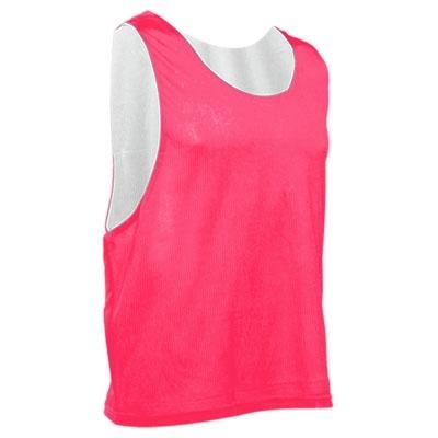 Lacrosse Fanatic  Uniforms Pink/White / XL Mens Reversible Practice Pinnie from Lacrosse Fanatic