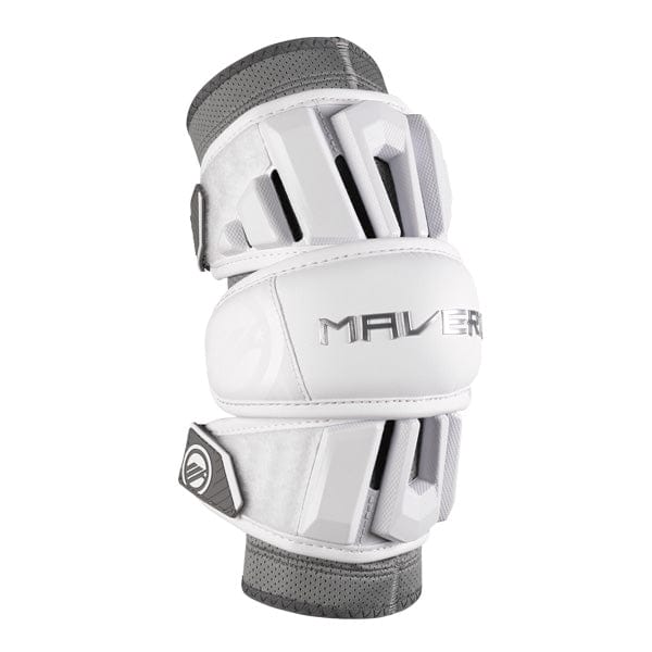 Maverik Arm Pads White / Medium Maverik Max Lacrosse Arm Pad 2025 from Lacrosse Fanatic