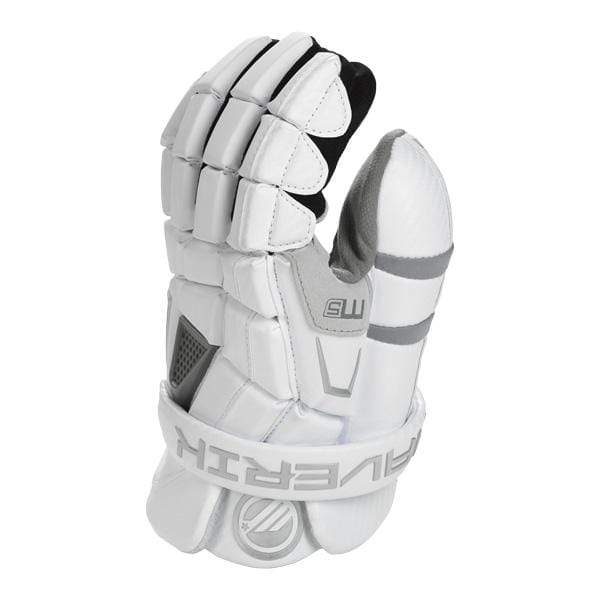 Maverik Goalie Protection White / Small 10&quot; Maverik M5 Goalie Lacrosse Glove - 2023 from Lacrosse Fanatic