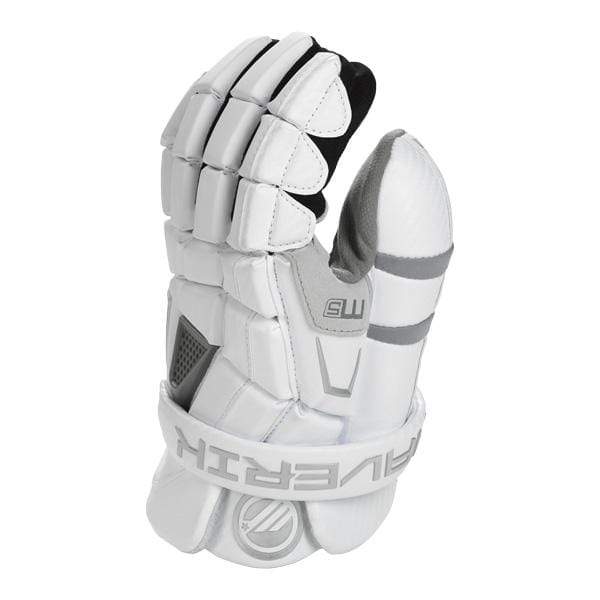 Maverik Goalie Protection White / Small 10" Maverik M5 Goalie Lacrosse Glove - 2023 from Lacrosse Fanatic