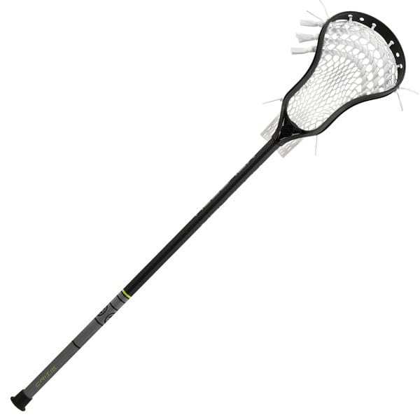 Maverik Mens Complete Sticks Black Maverik Critik Alloy Complete Mens Lacrosse Stick from Lacrosse Fanatic