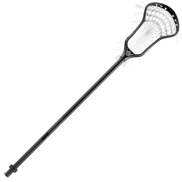 Maverik Mens Complete Sticks Black Maverik Kenetik Carbon Complete Mens Lacrosse Stick from Lacrosse Fanatic