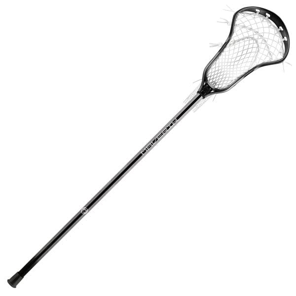 Maverik Womens Complete Sticks Black Maverik Ascent Alloy Women&#39;s Complete Lacrosse Stick from Lacrosse Fanatic