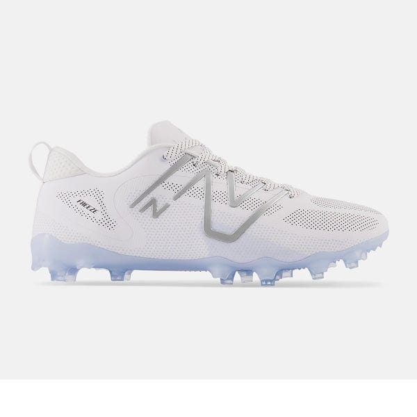 New Balance Cleats New Balance Freeze LX v4 Low Cleats - White from Lacrosse Fanatic