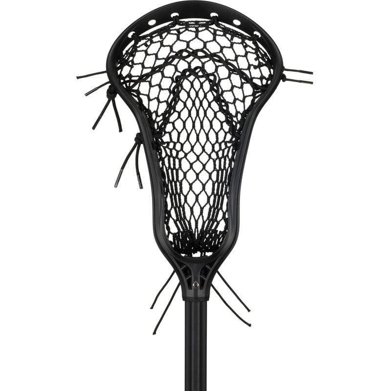 STRINGKING Complete Sticks Black/Black StringKing Complete 2 Pro Metal Midfield Women&#39;s Lacrosse Stick with Metal 3 Pro Shaft Type 4 mesh from Lacrosse Fanatic