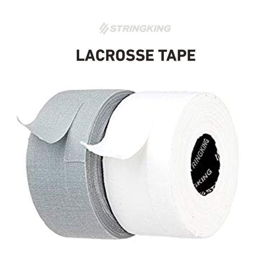 StringKing Lacrosse Accessories Pre-Cut / White &amp; Grey StringKing Lacrosse Tape 2 Pack from Lacrosse Fanatic