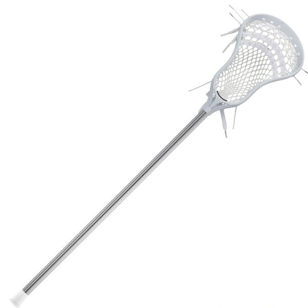 StringKing Mens Complete Sticks White/Silver StringKing Boys Complete JR Starter Attack Stick from Lacrosse Fanatic