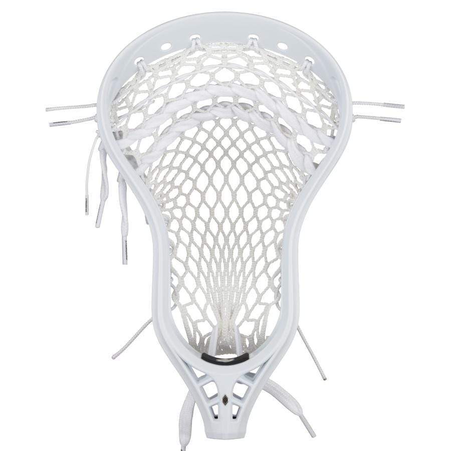 StringKing Mens Heads White/White StringKing Mark 2D Defense Factory Strung Mens Lacrosse Head from Lacrosse Fanatic