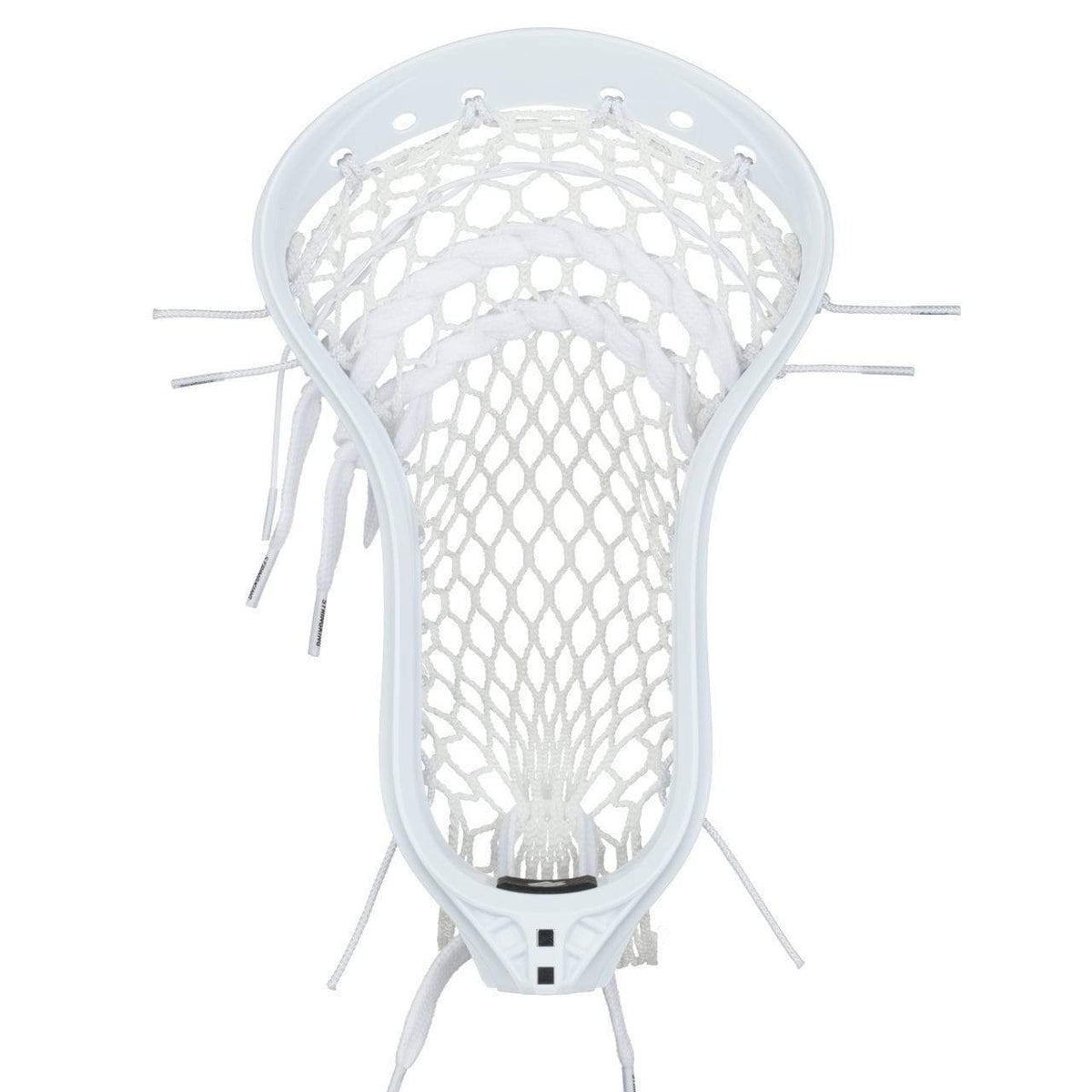 StringKing Mens Heads White Factory Strung StringKing Mark 2F Stiff Face-Off Factory Strung Lacrosse Head from Lacrosse Fanatic