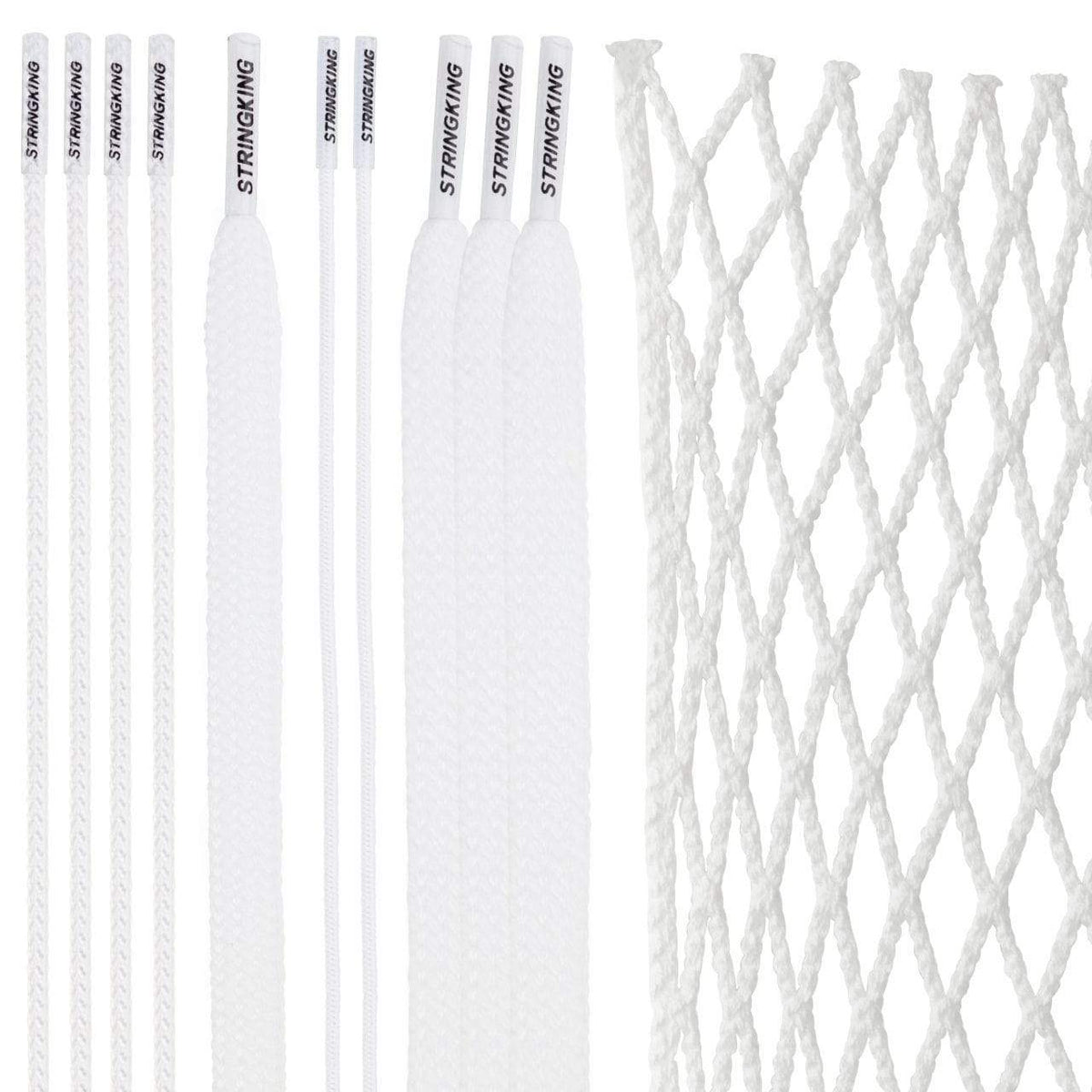 StringKing Grizzly 2x Semi-Hard Goalie Lacrosse Mesh Kit