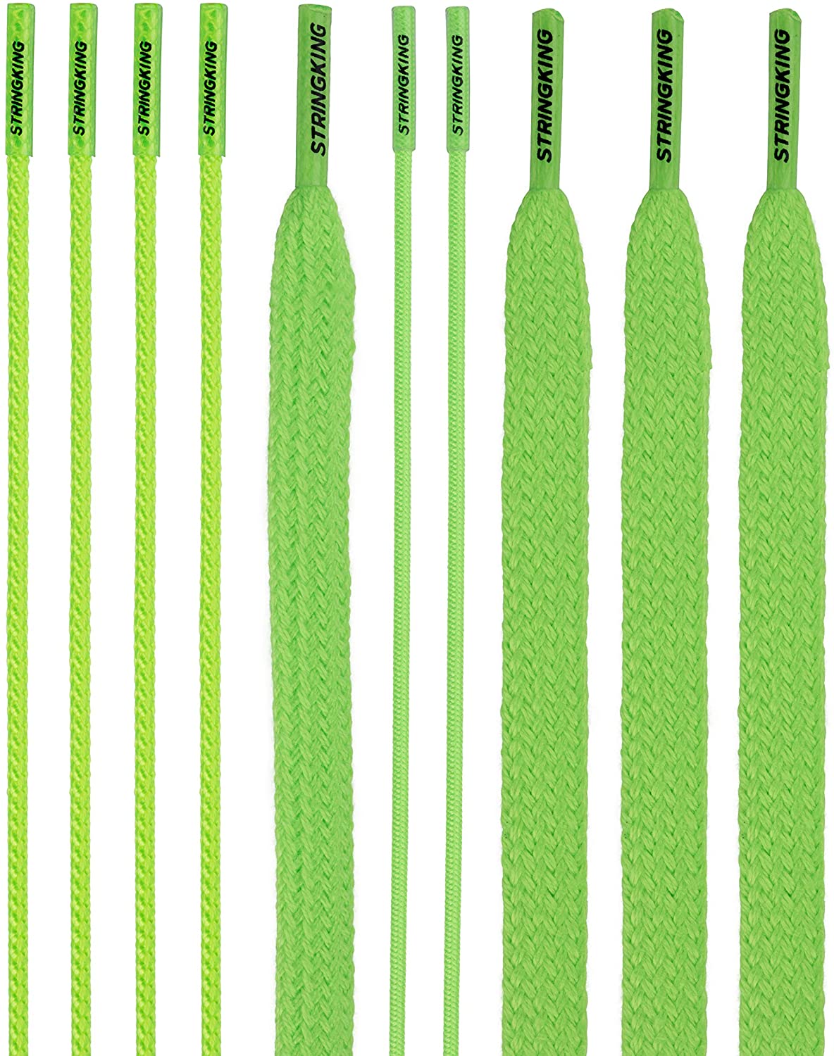 StringKing Stringing Supplies OS / Lime StringKing Performance Lacrosse String Kit from Lacrosse Fanatic