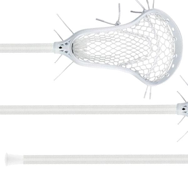 StringKing Womens Complete Sticks White/White StringKing Complete 2 Pro Composite Midfield Women&#39;s Lacrosse Stick with Composite Pro Shaft Type 4 mesh from Lacrosse Fanatic