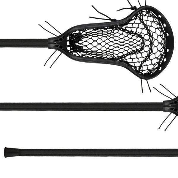 StringKing Womens Complete Sticks Black StringKing Complete 2 Pro Metal Defense Women's Lacrosse Stick with Metal 3 Pro Shaft Type 4 mesh from Lacrosse Fanatic