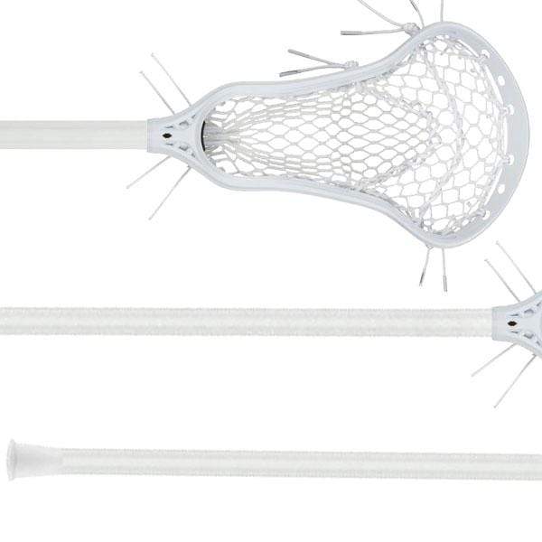 StringKing Womens Complete Sticks White/White StringKing Complete 2 Pro Offense Women&#39;s Lacrosse Stick with Composite Pro Shaft Type 4 Mesh from Lacrosse Fanatic