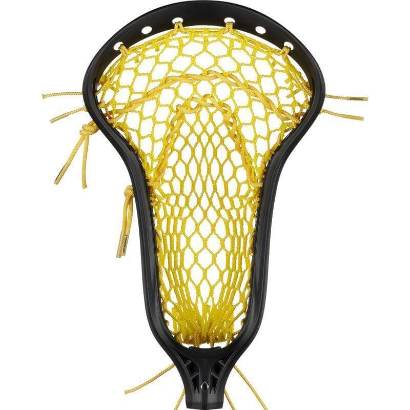StringKing Womens Heads Black/Yellow/Yellow StringKing Mark 2 Midfield Women&#39;s Factory Strung Lacrosse Head from Lacrosse Fanatic