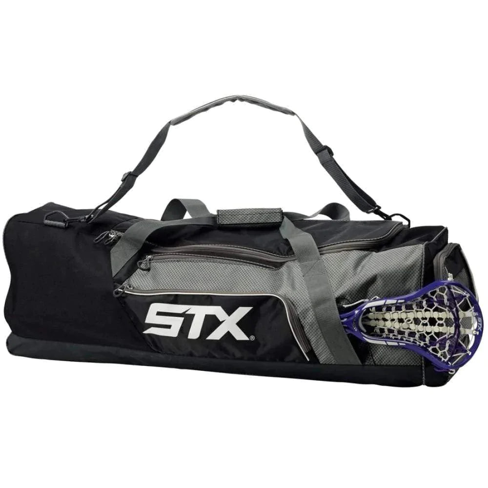 STX Equipment Bag 42&quot; / Black STX Challenger Equipment Lacrosse Bag - 42 Inch from Lacrosse Fanatic