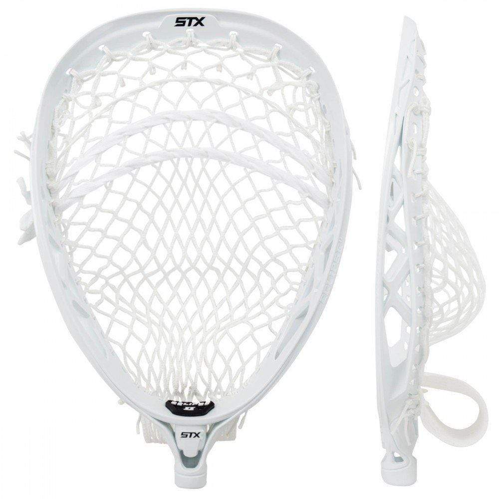 STX Goalie Heads White STX Eclipse II Factory Strung Goalie Lacrosse Head from Lacrosse Fanatic