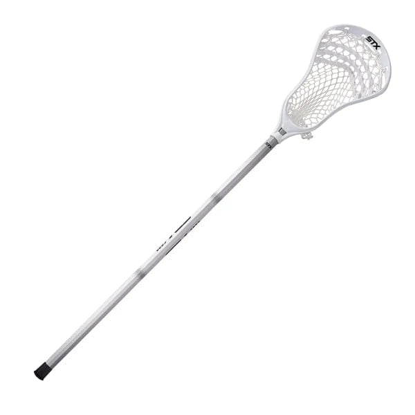 STX Mens Complete Sticks White/White/Platinum STX Stallion 200 Complete Lacrosse Stick from Lacrosse Fanatic