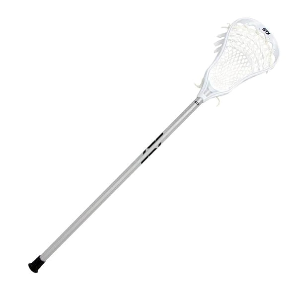 STX Mens Complete Sticks White/White/Platinum STX X10 Complete Lacrosse Stick from Lacrosse Fanatic