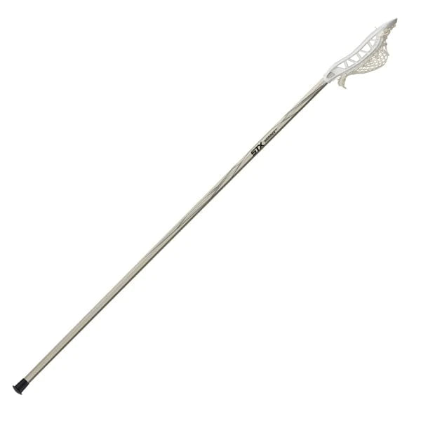 STX Mens Complete Sticks White/White/Platinum STX X10 Defense Complete Lacrosse Stick from Lacrosse Fanatic
